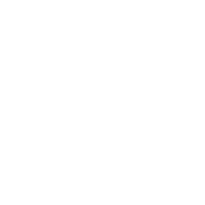 A stylized black and white logo featuring a lace-like border with ornate, Gothic-style lettering inside.