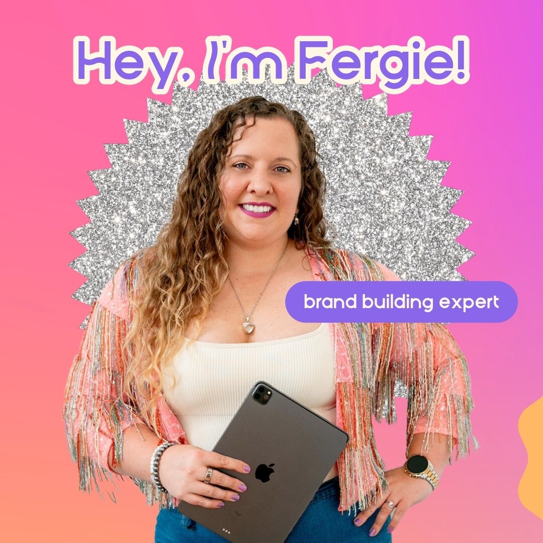 Hey! 👋🏻 I&rsquo;m Fergie 🎓 I have a degree in design 🏋🏼&zwj;♀️ I love weight-lifting 💻 I&rsquo;ve been a designer for over 12 years 🏄🏼&zwj;♀️ I surf any time I can when traveling 🦸🏼&zwj;♀️ I help small businesses with their branding and onl
