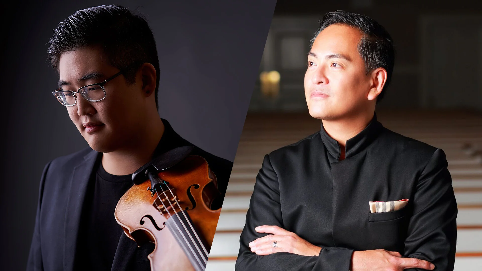 Brian Hong, violin, and Victor Asunción, piano