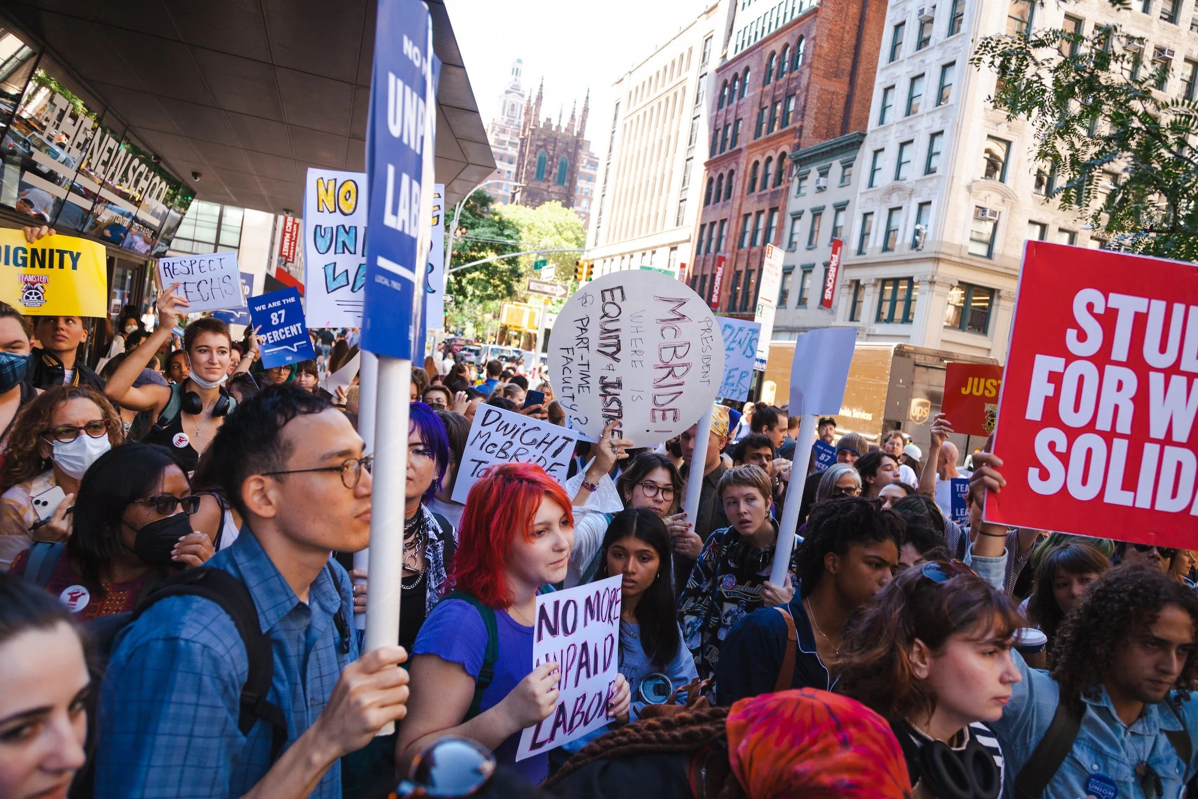 Strike at The New School Ends: Tentative Agreement Reached
