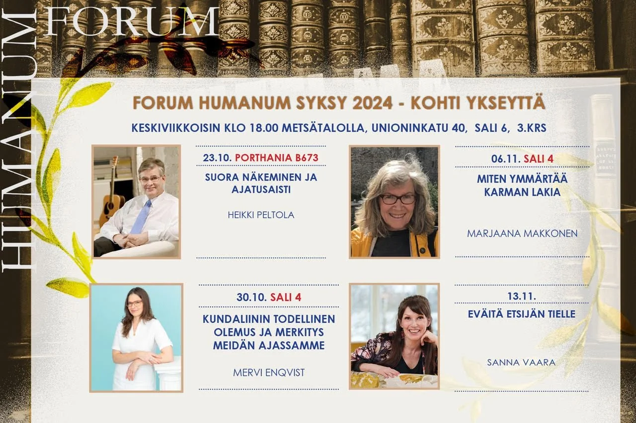 Forum Humanum  - luento 30.10 