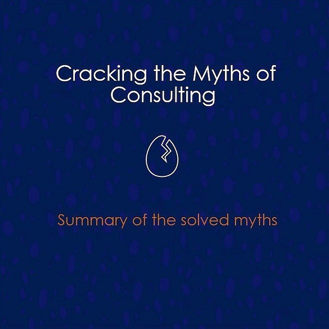 Here you go with a short recap on some of the myths we cracked during our event. 

Enjoy!