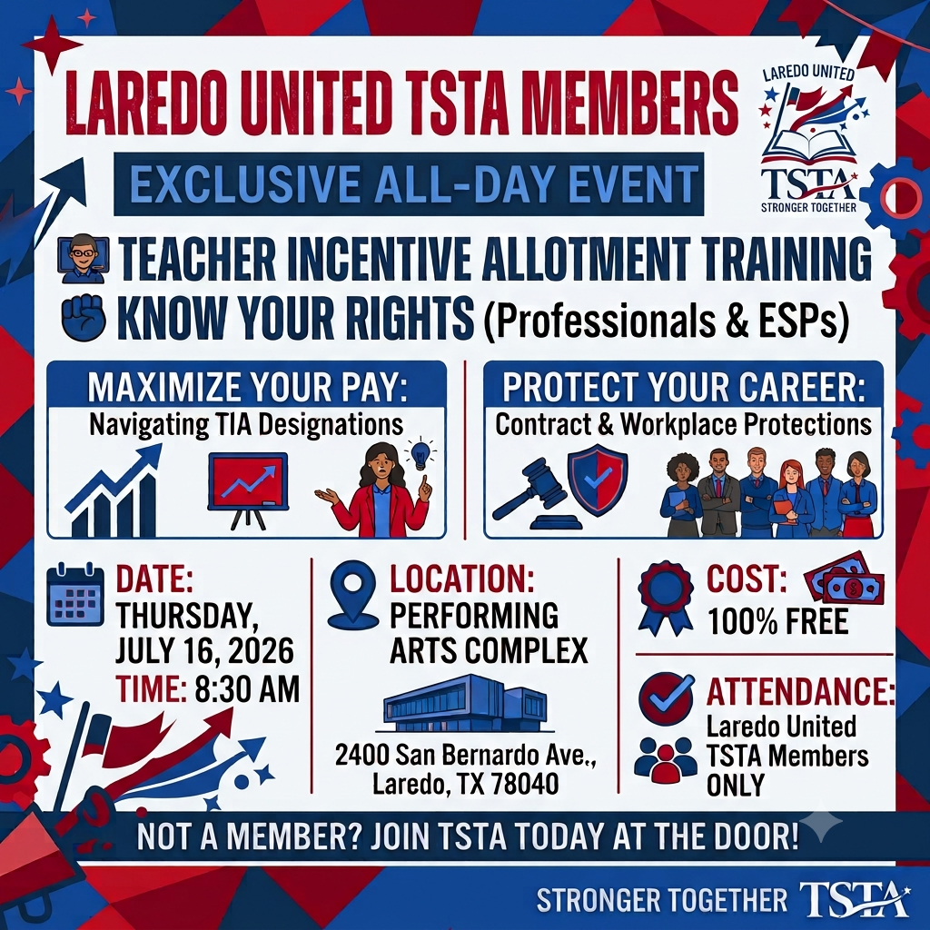 Teacher Incentive Allotment &amp; Know Your Rights (professionals and ESPs)