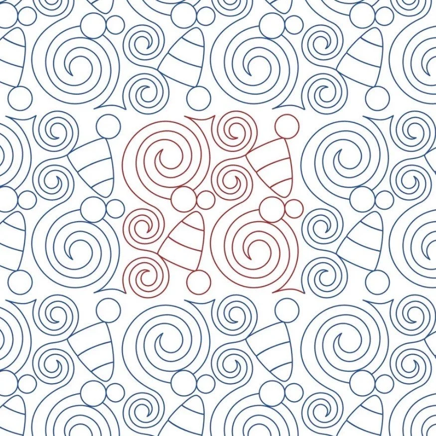 Swirly Candy Corn