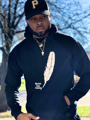 Master Your Artistry Hoodie ( Large Feather )