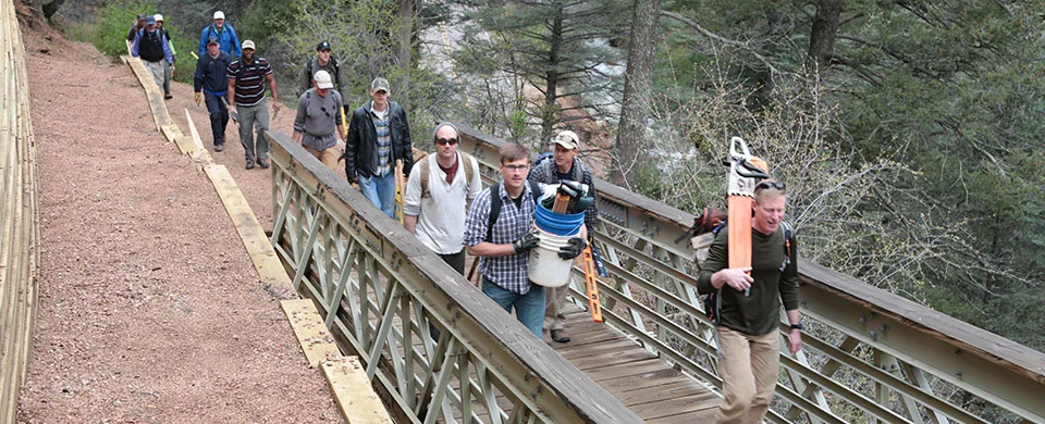 Volunteer Trail Work- Social Trail Closure