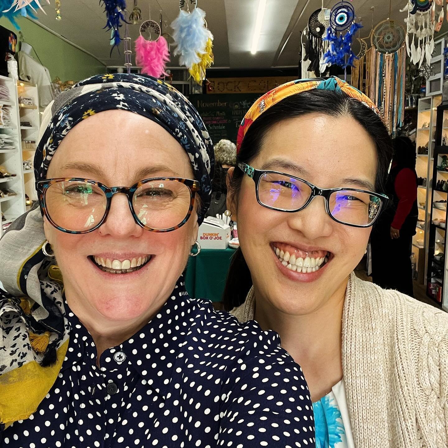 I joined @nawbo_ncnj! @charissahyongphotography invited me to the event at @rockcollage in Teaneck and I was so impressed, I had to be part of it too. 

And look who else was there! 🎉 I met @crystalgia_by_deborah in a webinar by @wcecnj and we staye