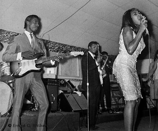  Ernest Withers  Ike and Tina Turner, Memphis  Gelatin silver, 11 x 14”, 16 x 20”, 20 x 24”  Signed 