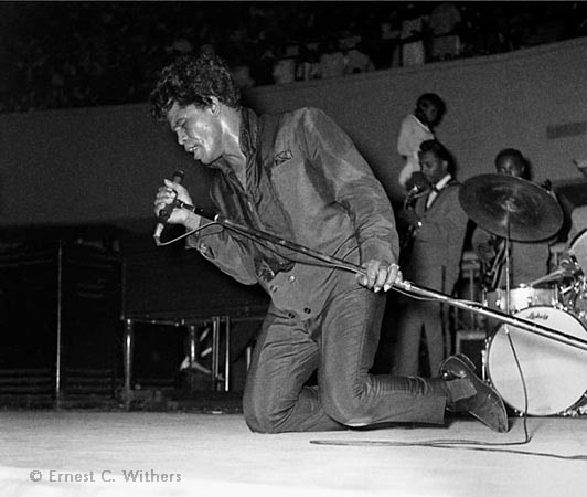  Ernest Withers  James Brown, Memphis  Gelatin silver, 11 x 14”, 16 x 20”, 20 x 24”  Signed 