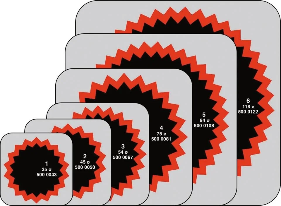 CAJA PARCHES RED 1 (30 UNIDADES) TIP-TOP