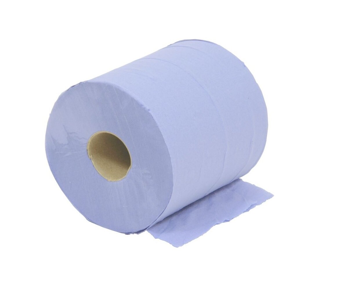 Industrial Blue/White Paper Roll Large Floor Stand VC526 