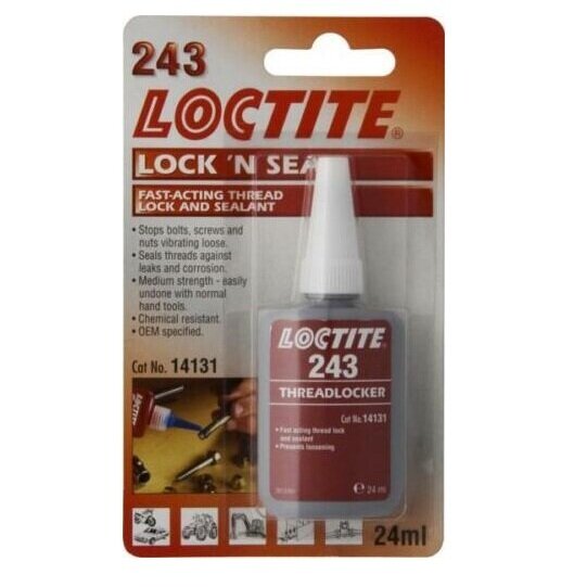 LOCTITE '243' Threadlocker 24ml Bottle - VC941 — Mo-kit