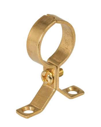 Plumbob Brass Pipe Bracket 5pk – 22mm - 984778
