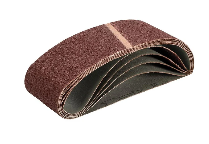 TRITON - 40 Grit Sanding Belts (76 x 533mm - Pack of 5) - 525201