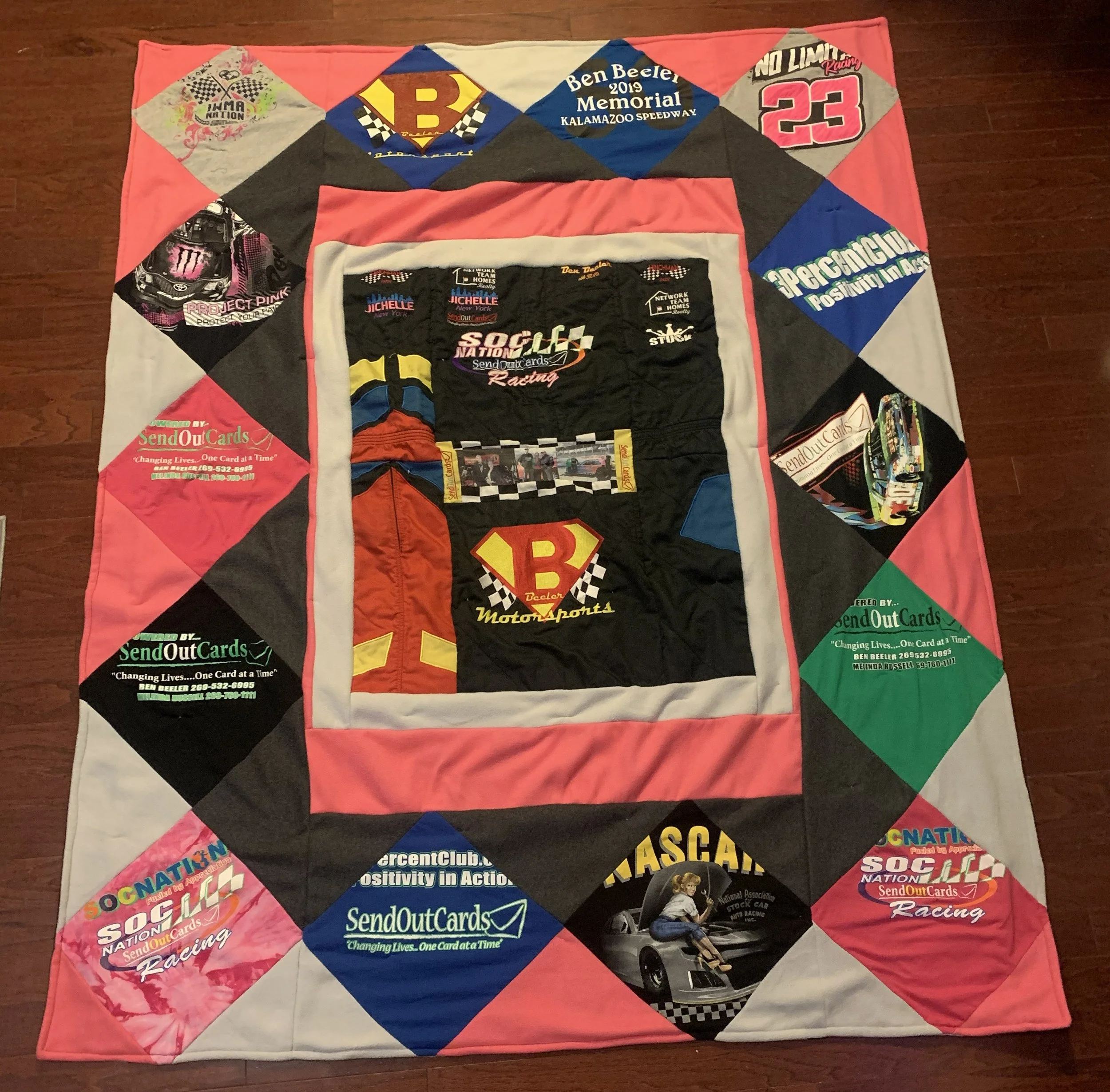 Custom memory quilt
