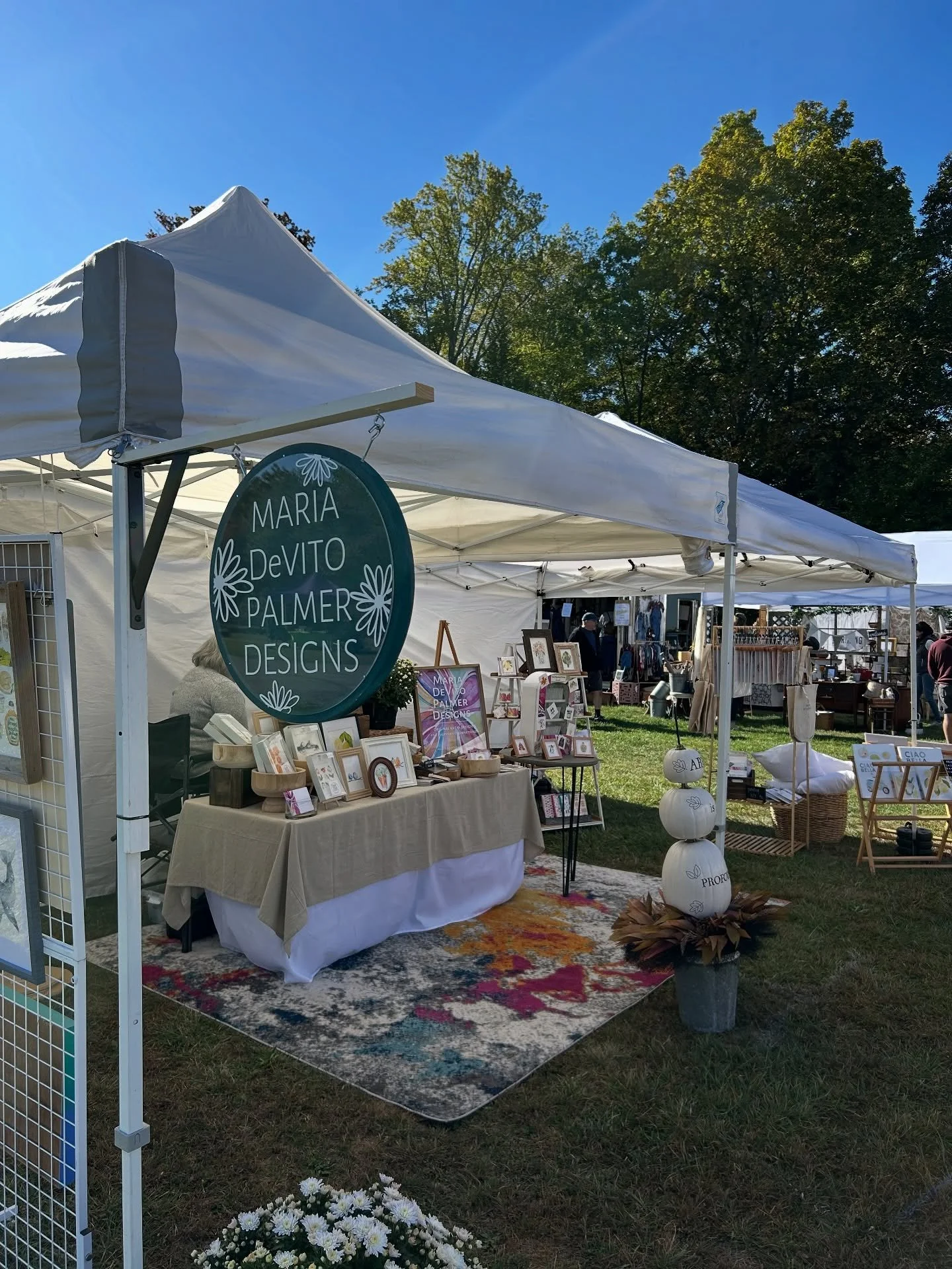 A beautiful day for Day One @theprofoundmarket  at the Lancaster Fairgrounds. So many creatives in one place. A perfect place for some pre holiday shopping!