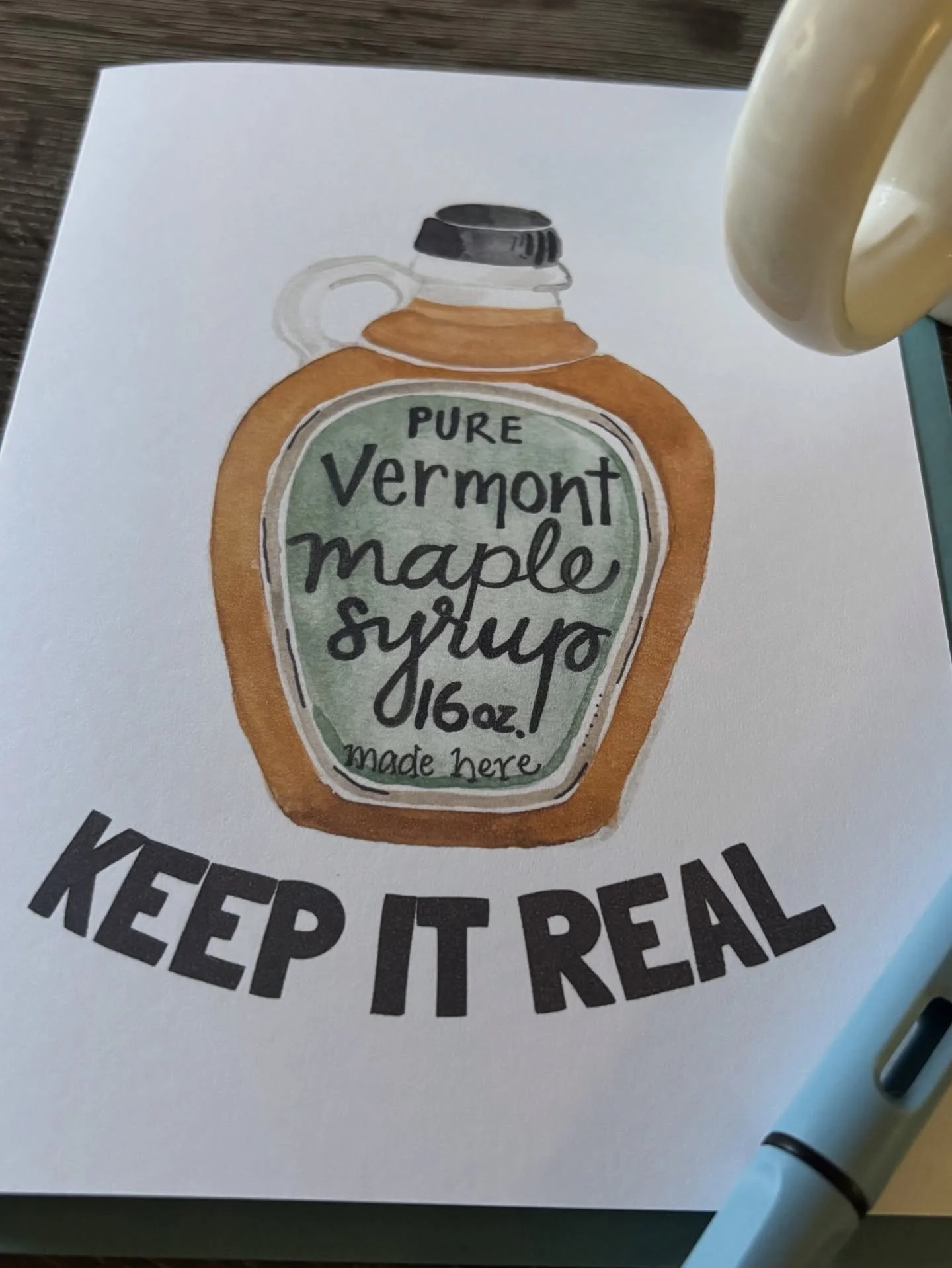 Big opinions today. 

Vermont maple syrup is #1. 

That&rsquo;s it. Well it&rsquo;s not IT, but the Red Sox lost, I&rsquo;m under caffeinated, and the day ahead is somewhat daunting. 

Keep it real, folks. And buy local.