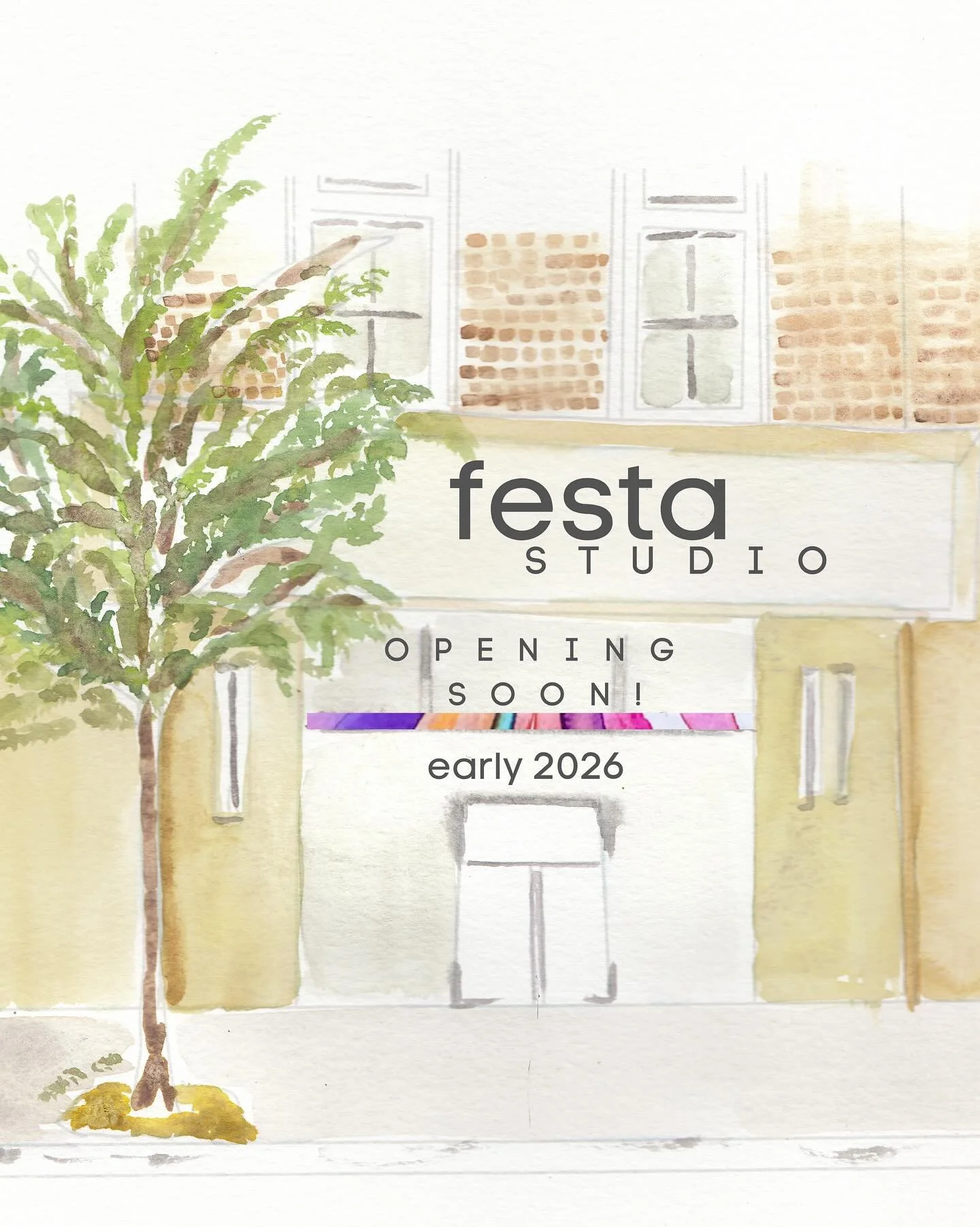 I have a BIG announcement: Festa Studio, my first brick and mortar store, will open at @tuscanvillagenh in early 2026! We&rsquo;ll be bringing my paintings, art classes, and goodies from local artists all around New England. 

Maria DeVito Palmer Des