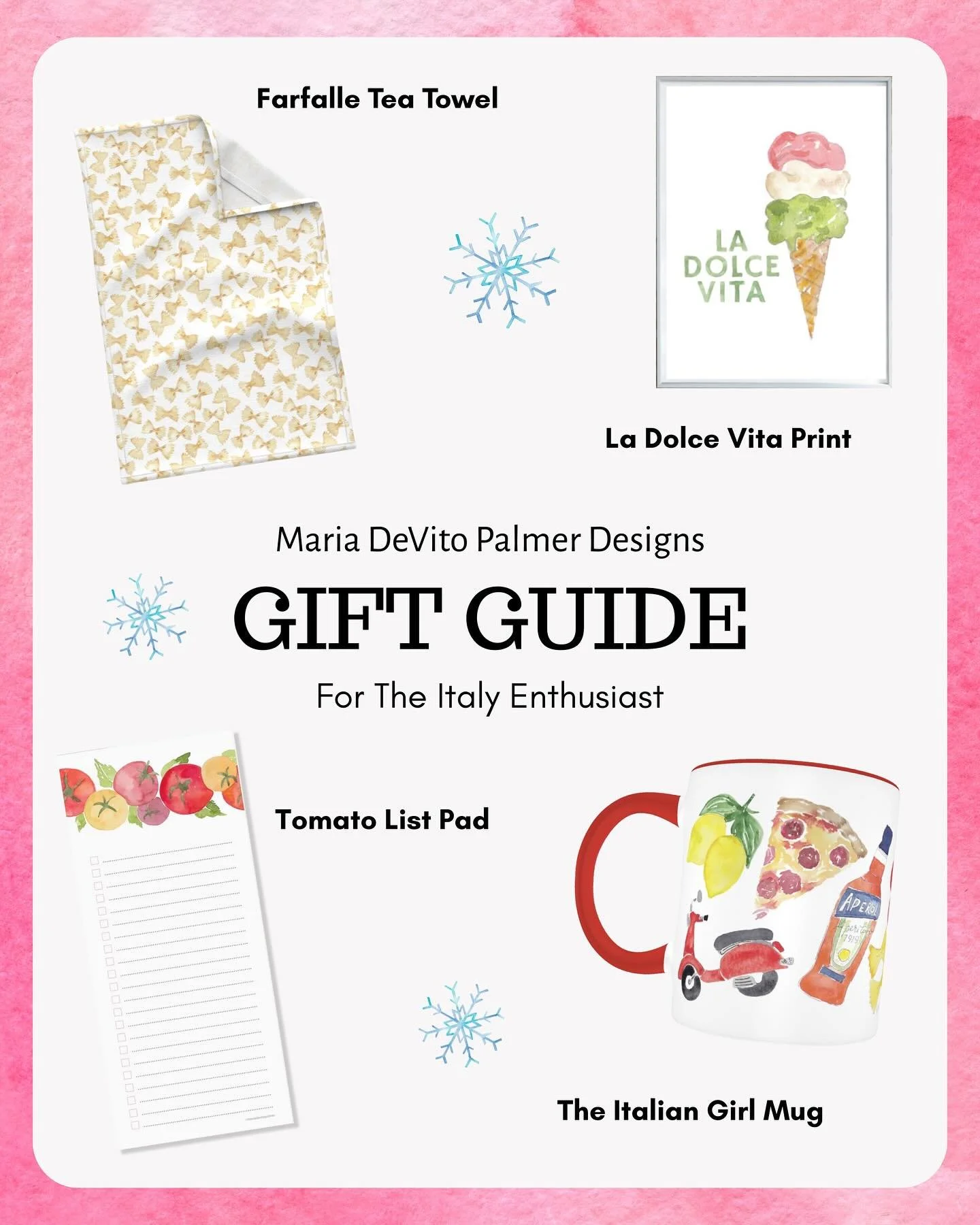 Looking for some gifting inspo? 🎁 Swipe for my recommendations for every type of art lover in your life, which you can find online and at @tuscanvillagenh Holiday Shoppes!