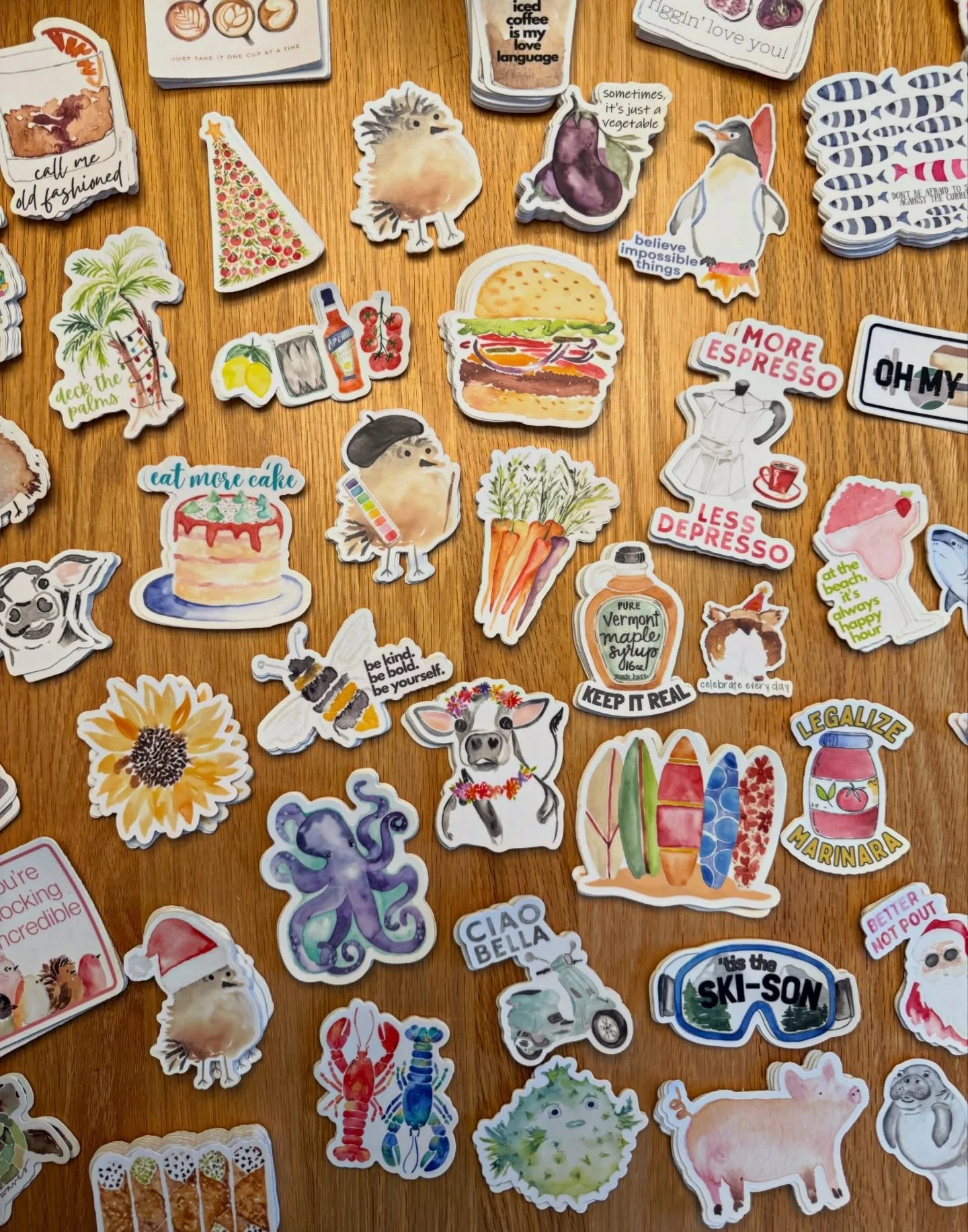 it&rsquo;s sticker inventory day! we&rsquo;ve loved seeing your stickers on notebooks, water bottles, and everything in between - as we get ready for 2026, let us know in the comments which stickers were your fave and what you&rsquo;d like to see in 