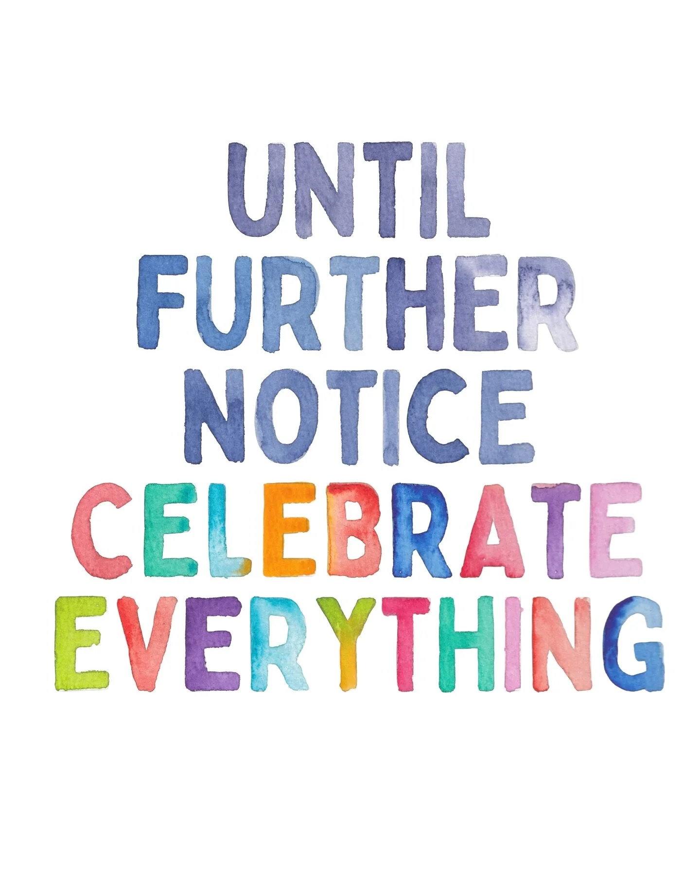Woke up on the first alarm?
Ate a vegetable?
Didn&rsquo;t tee off in the coffee line?
Said no to a meetup you didn&rsquo;t want in the first place?
Flossed?
All worthy of celebration. Because things are hard and we&rsquo;re all just doing the best we