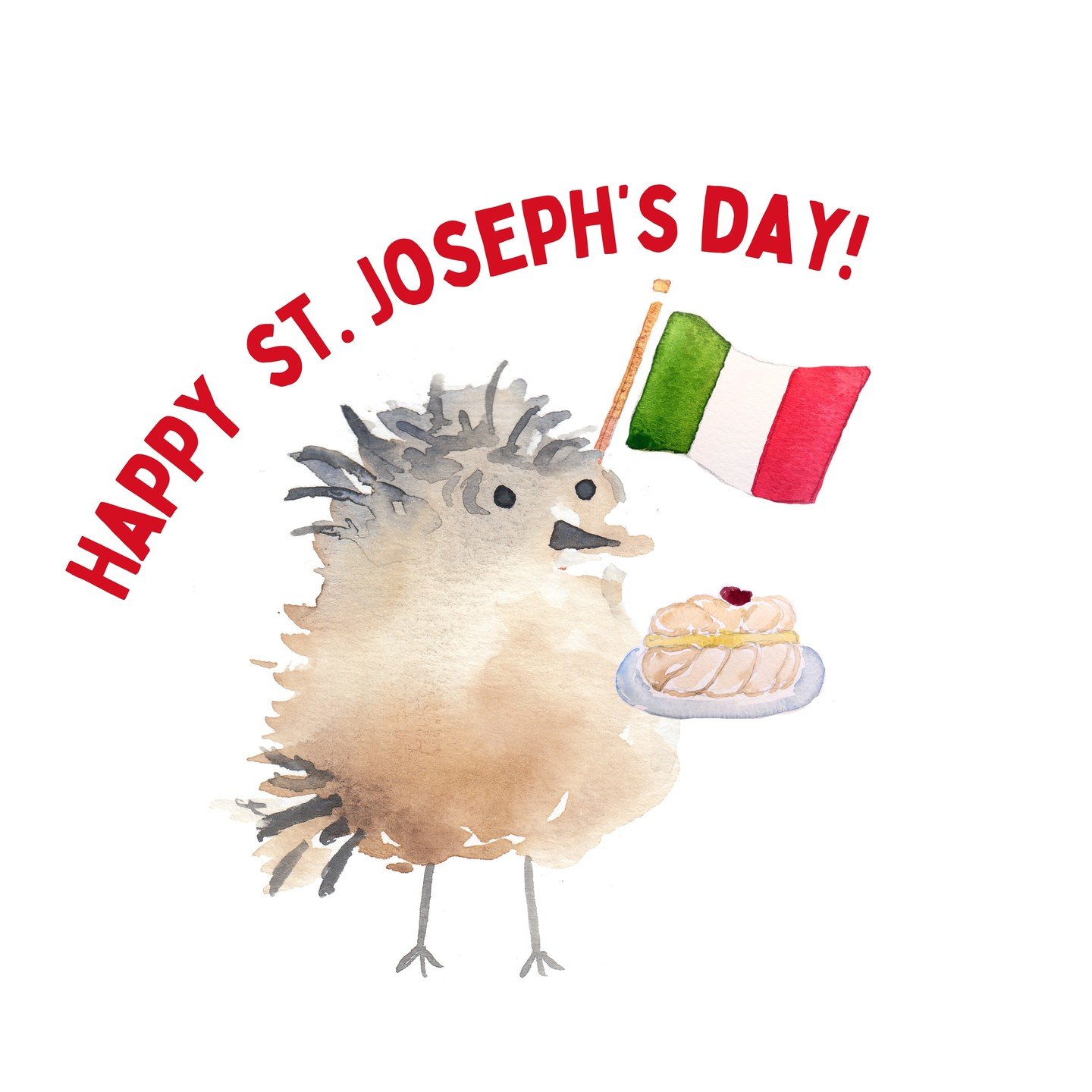 As the daughter and mother of a Joseph, and an Italian through and through, we could not let this day pass without an appreciation post to the greatest of overlooked holidays. Who better to proclaim a "Happy St. Joseph's Day" than my favori