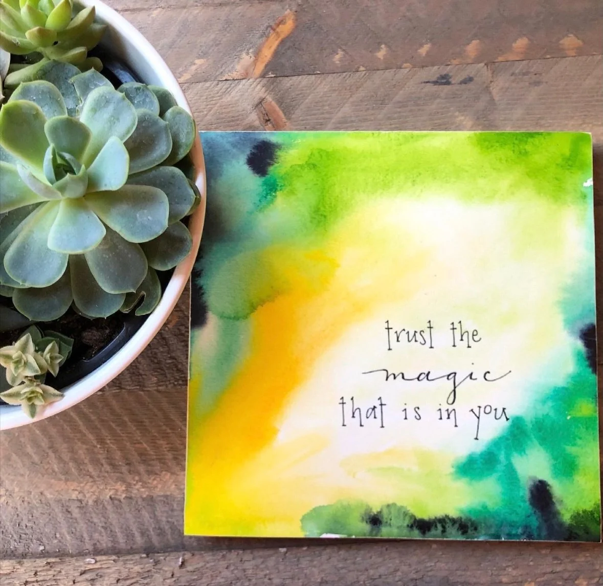 Throwback art reminder. 

Trust your magic. It&rsquo;s there for a reason.