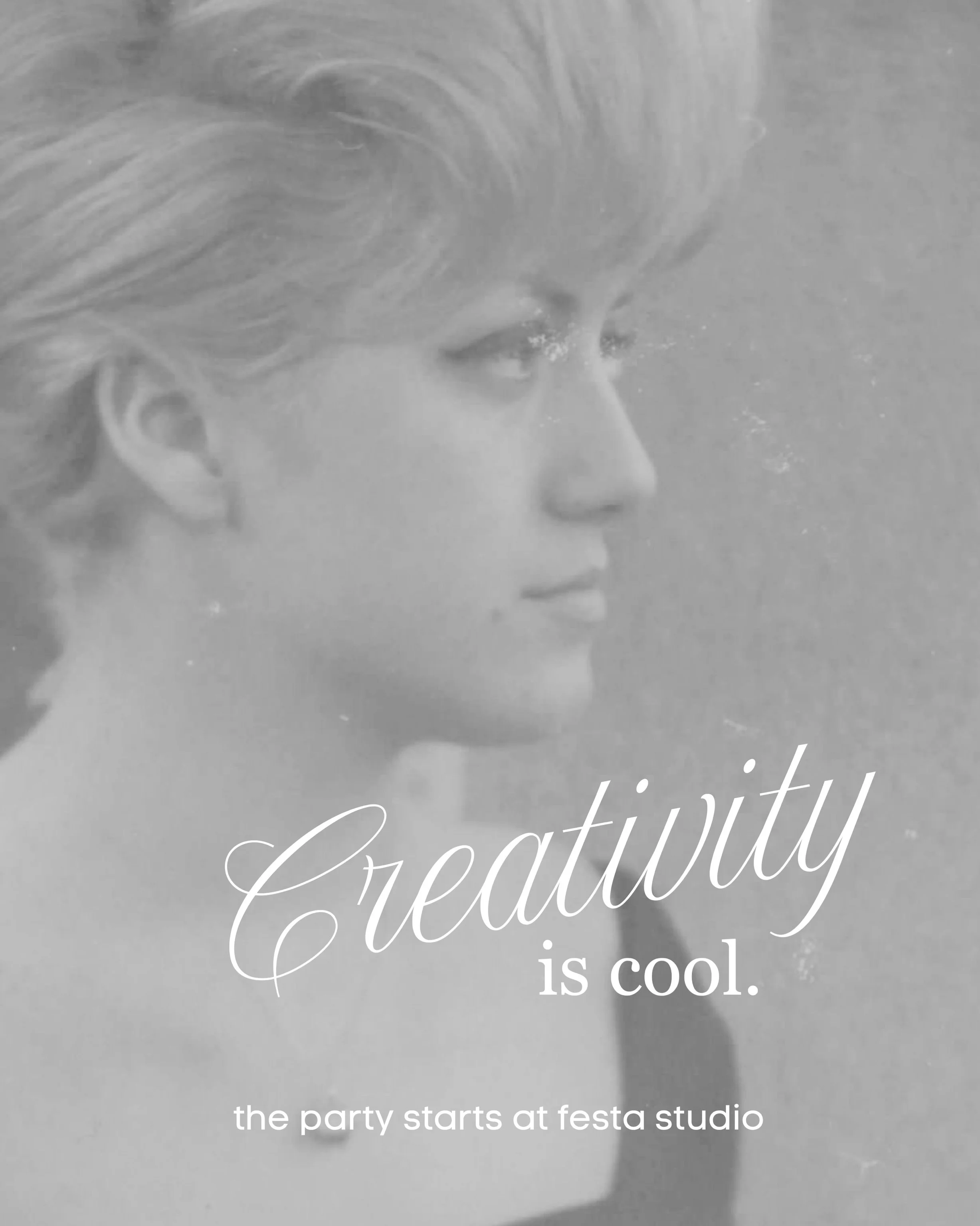 This is my mom. With pink hair.

She&rsquo;s the reason I&rsquo;m an artist. 

The reason I believe that the power to create is your greatest superpower. The literal queen of every grandma hobby. 

A creative force to be reckoned with. 

Embrace your