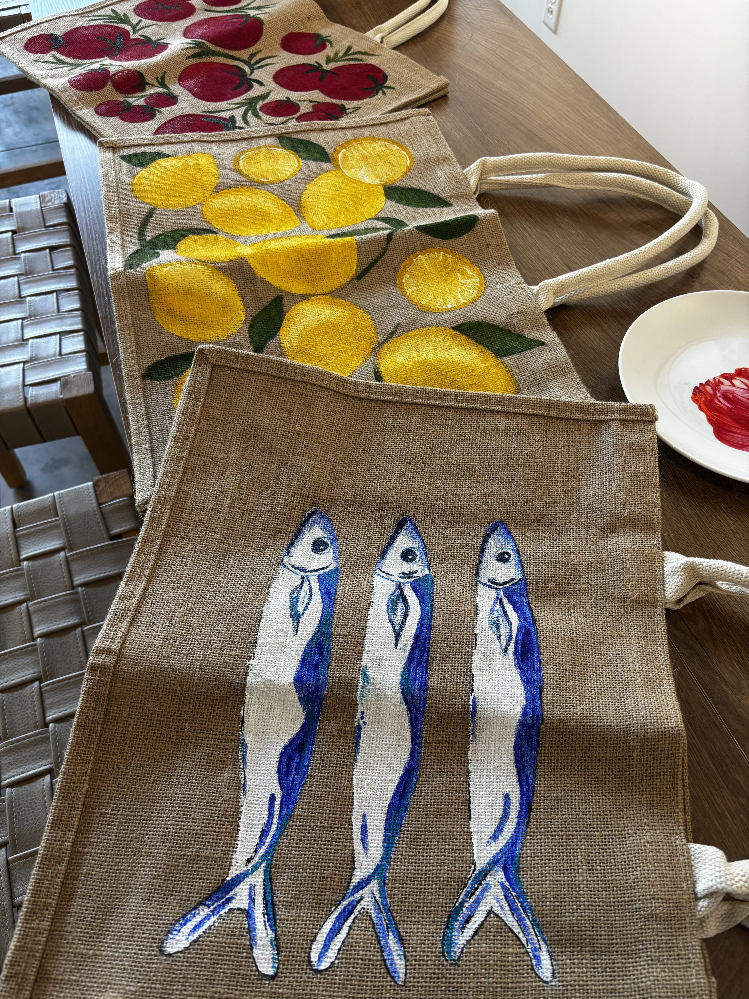 Summer Tote Painting Class