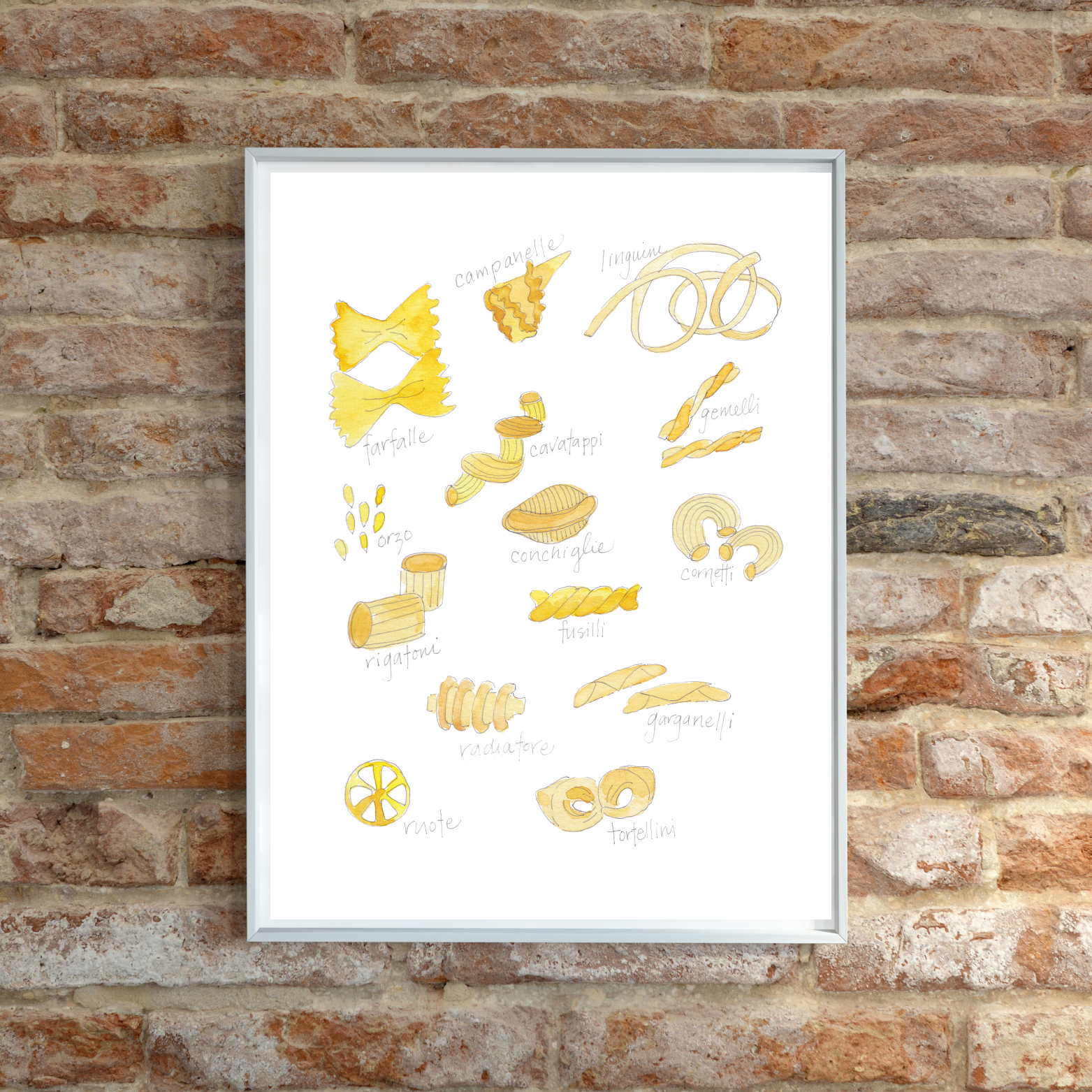 Pasta Lover Original Art Print