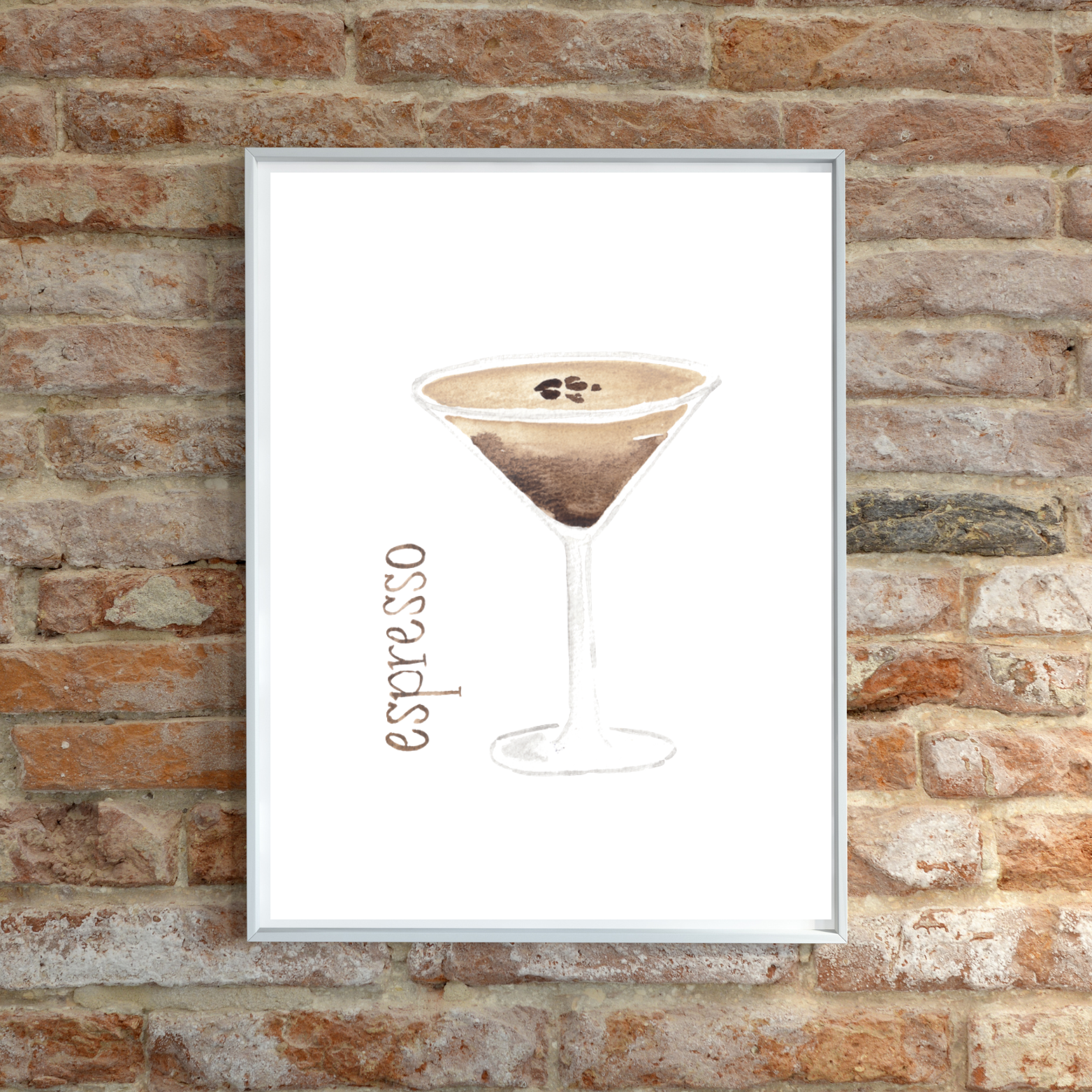 Espresso Martini Original Art Print