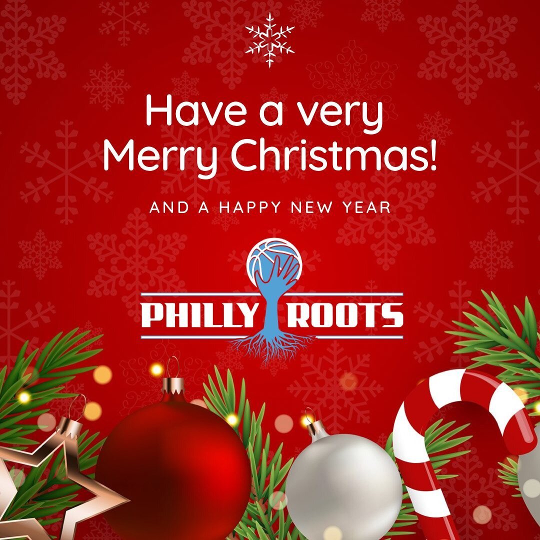 From our Philly Roots family to yours 🎄🎁🎅❤️🏀