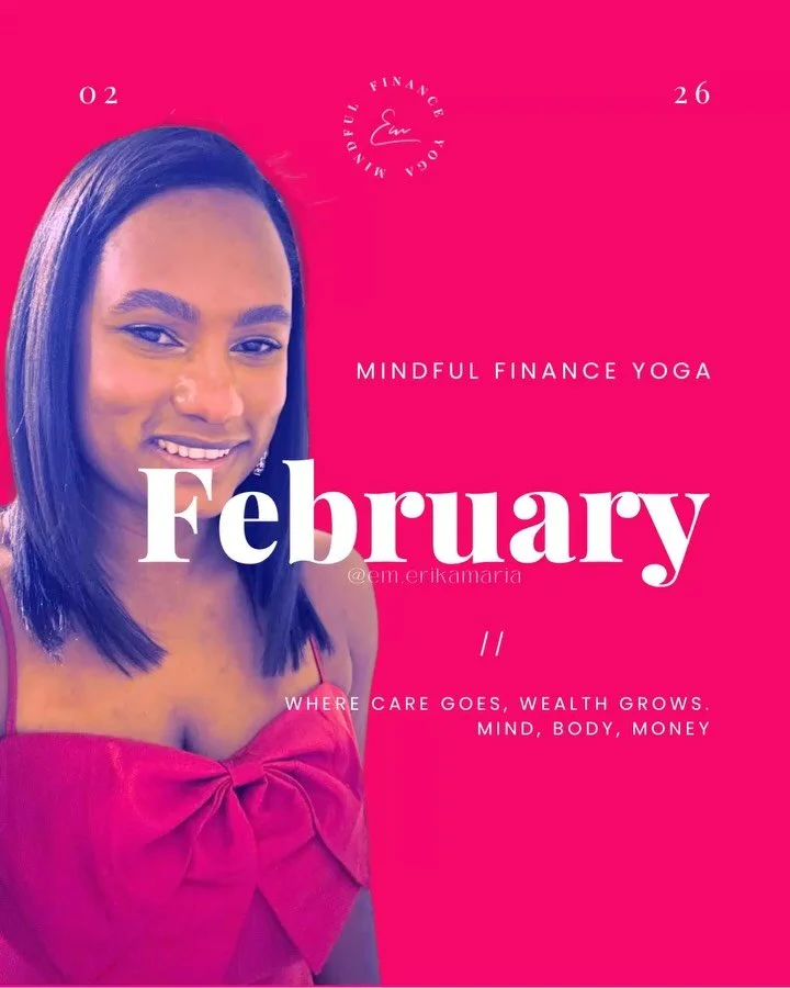 Welcome to February 💕 Check-in ☑️
Where care goes, wealth grows.
Mind. Body. Money.

&bull; 
&bull; 
&bull; 
&bull; 

#financialselfcare #personalfinanceforwomen
#loveandwealth #mindfulmoney #womenandmoney