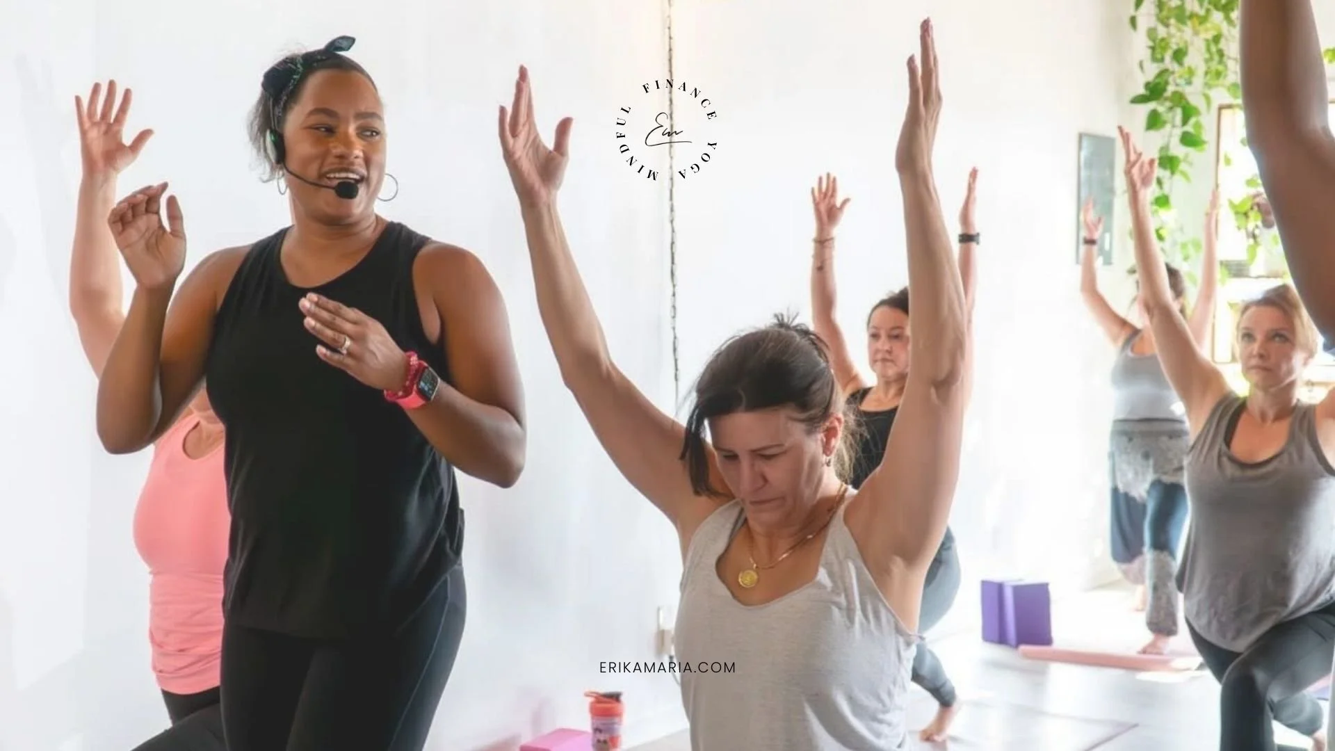 Financial specialist and yoga instructor guiding others toward clarity and stability