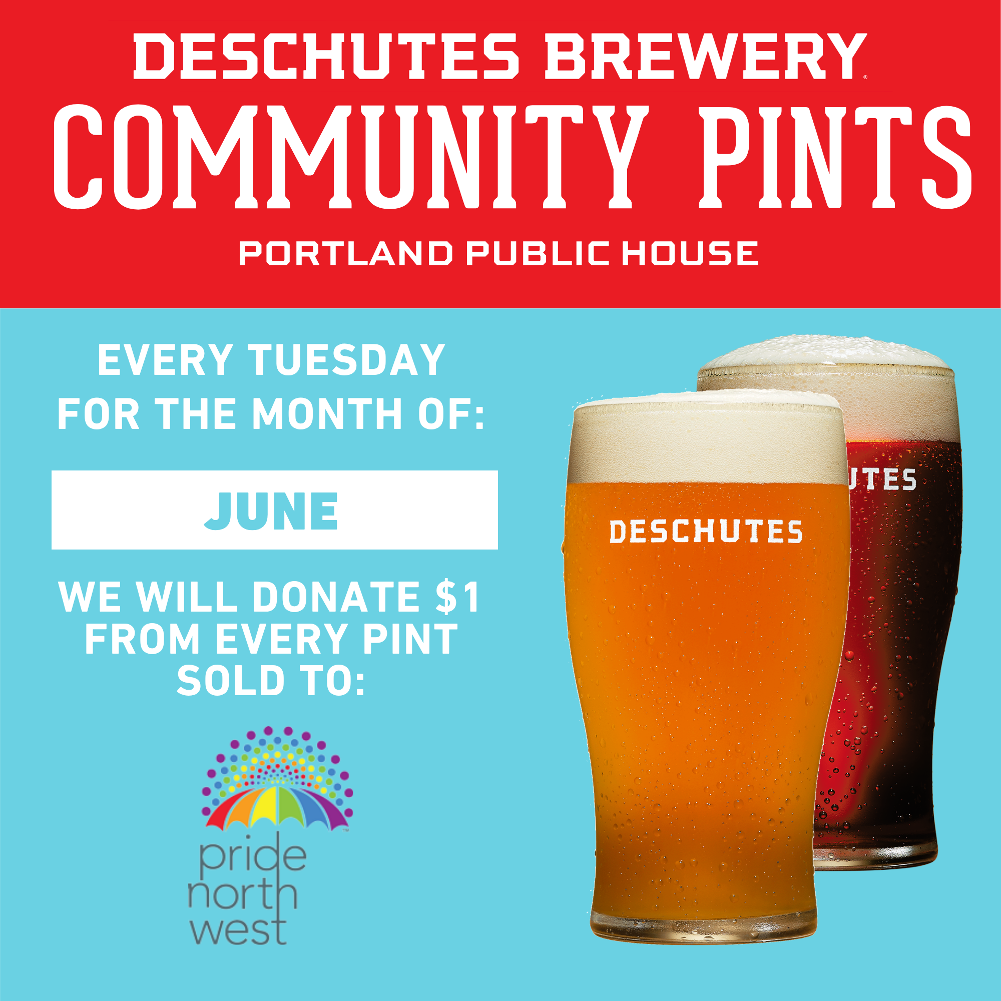 Deschutes Brewery Community Pints