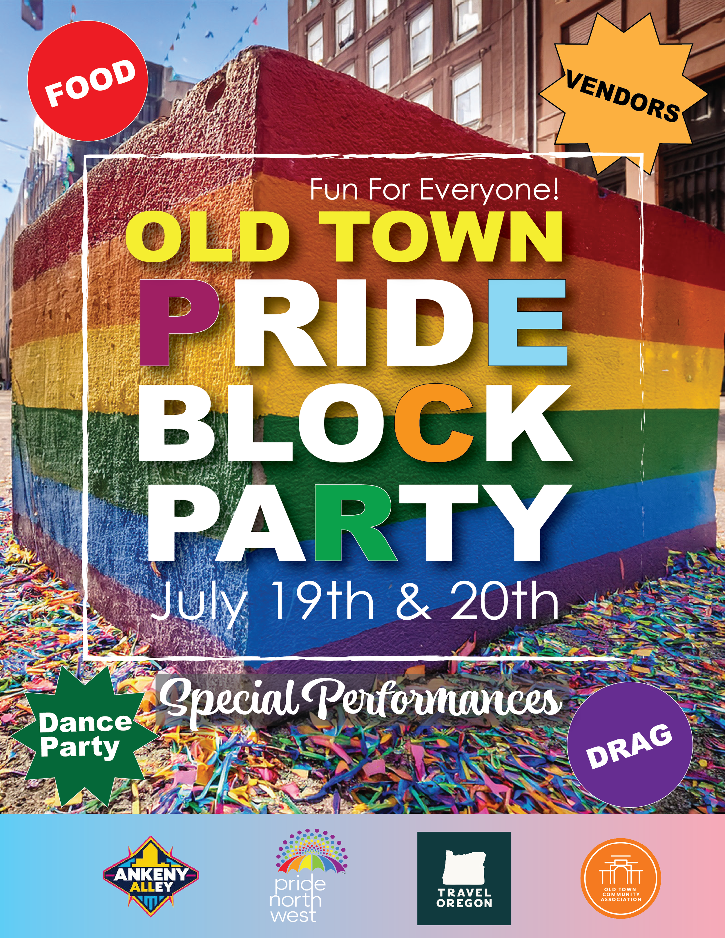 Old Town Block Party | Portland Pride | Portland. OR