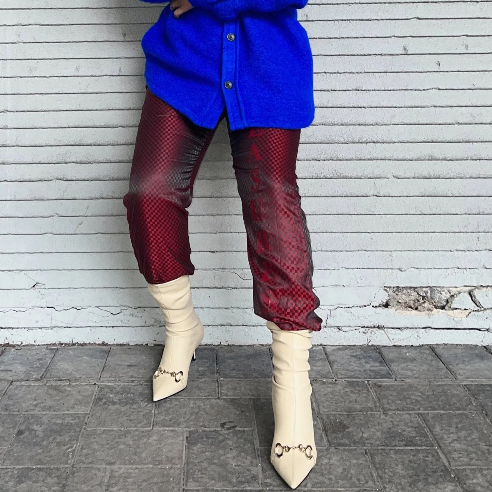 Pleasures Plaid Athletic Wind Pants