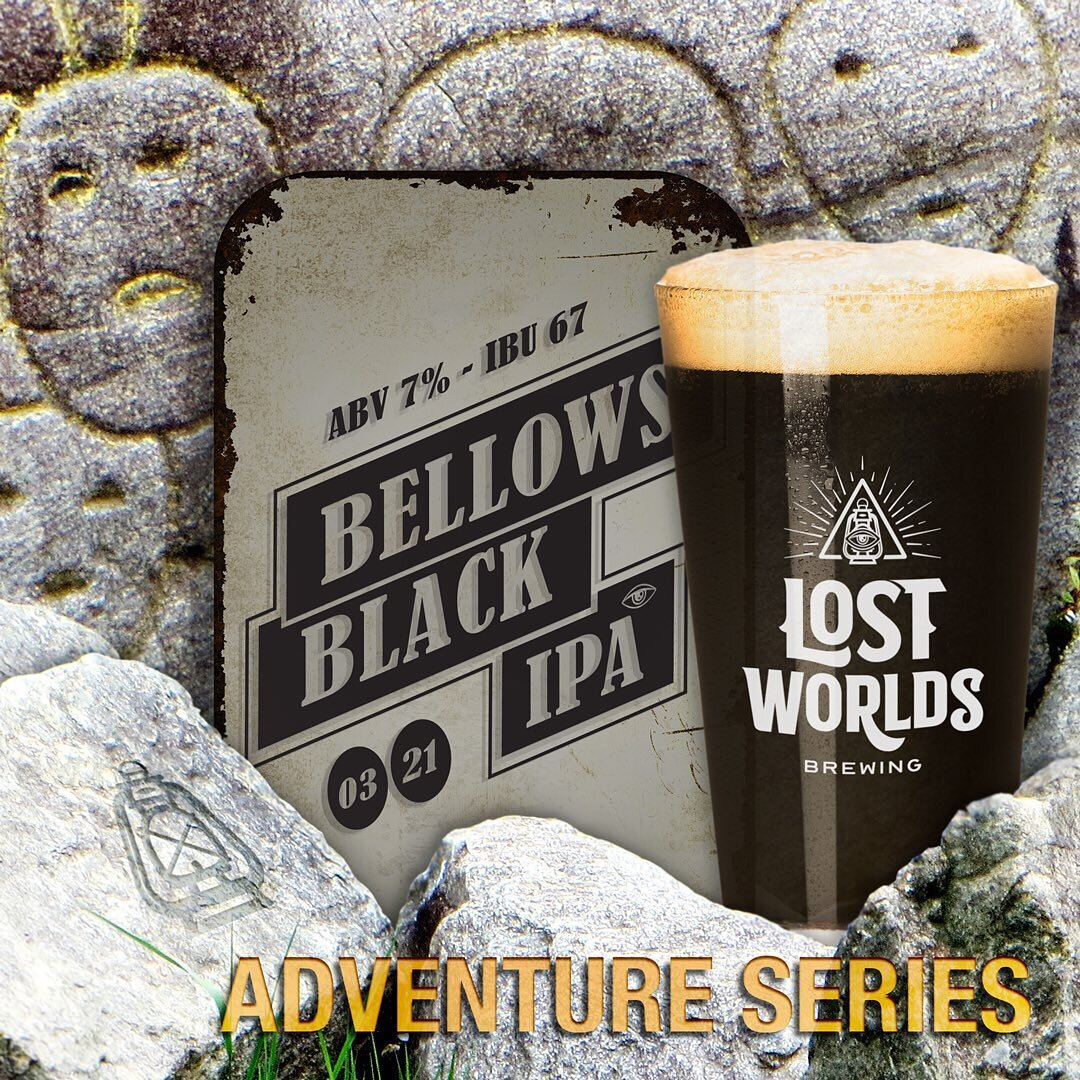 🚨Bellows Black IPA on tap today. If you haven&rsquo;t tried a Black IPA before, it delivers the best of both worlds: dark in color yet hoppy like an IPA. The malts give it a slight chocolate and subtle &ldquo;roasty&rdquo; character. Check out the l