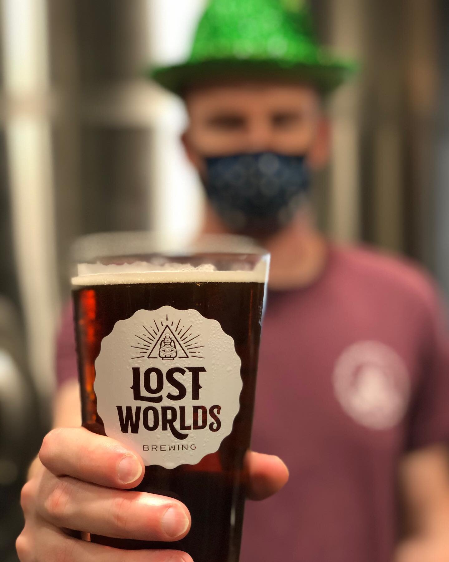 ☘️☘️☘️☘️Tapping today! Ardmore Irish Ale is the perfect pint to celebrate St. Paddy&rsquo;s Day. Check out a short video about this brew and the story behind the beer in our profile link. Cheers! #irishale #stpatricksday  #lostworldsbeer