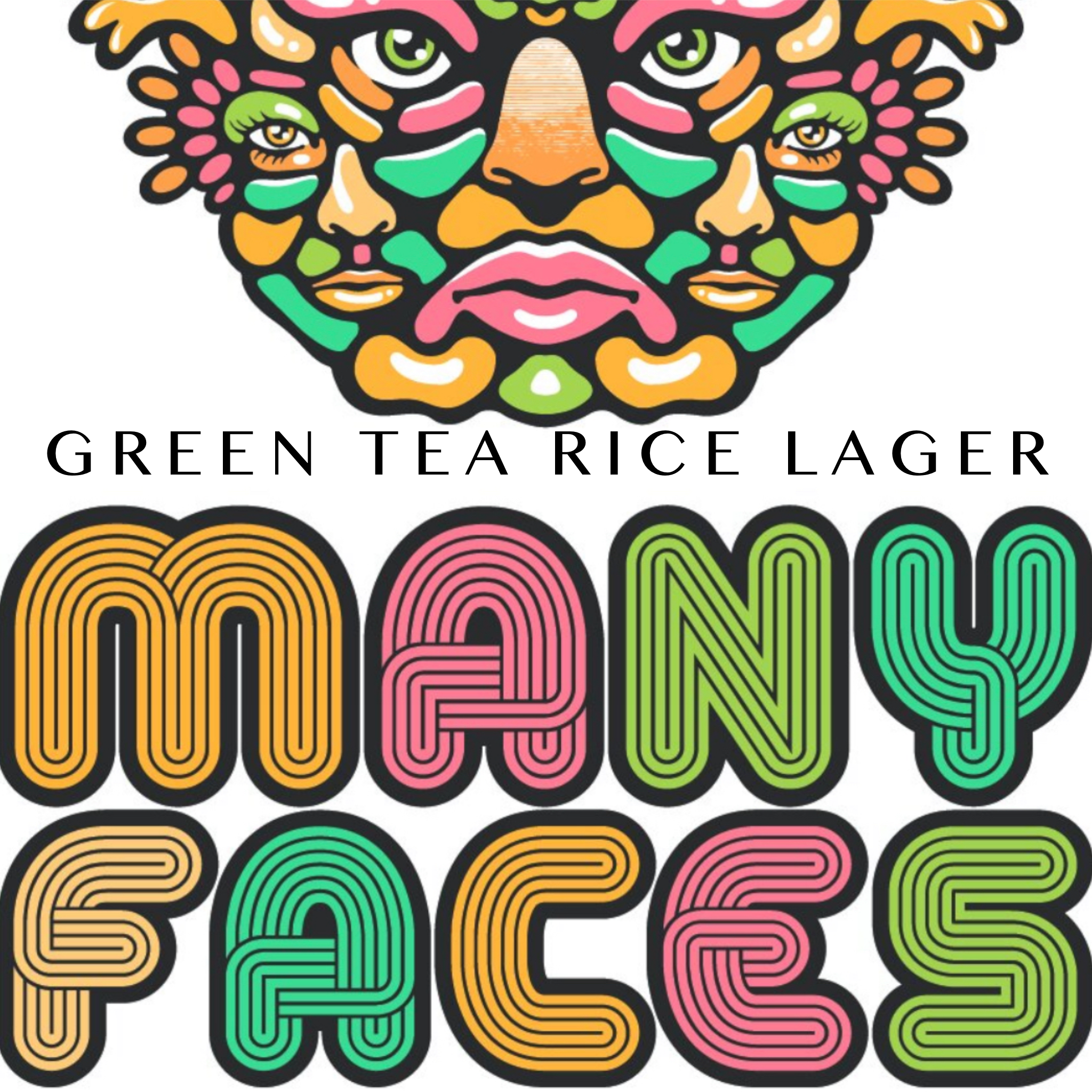 Many Faces Green Tea Rice Lager