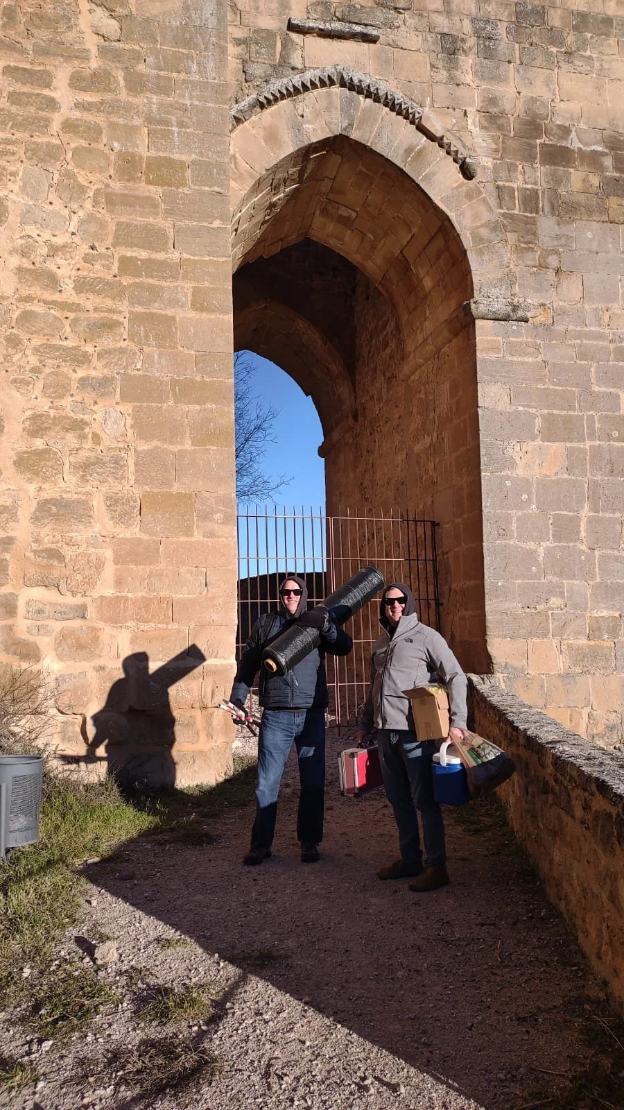 A Day of GPR at Zorita Castle (Part 2 of 3)