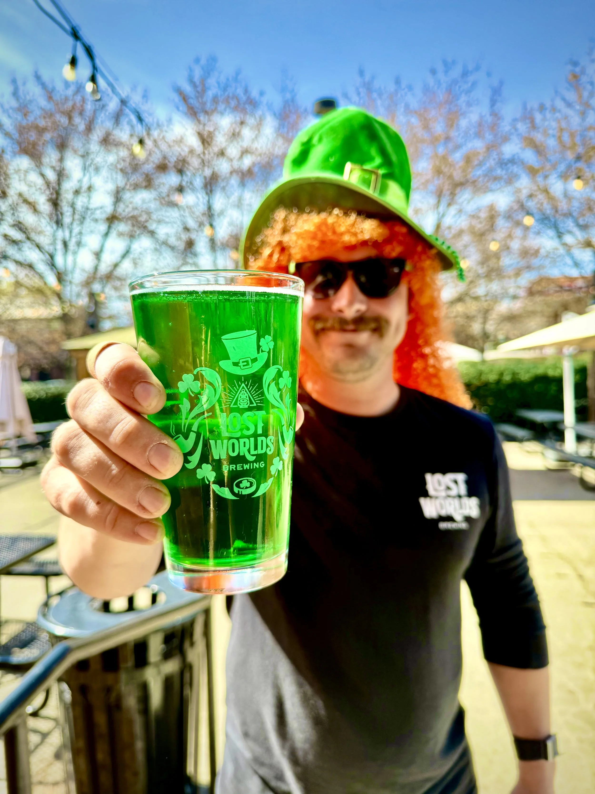 Celebrate St. Patrick’s Day at Lost Worlds Brewing in Cornelius &amp; Charlotte 🍀