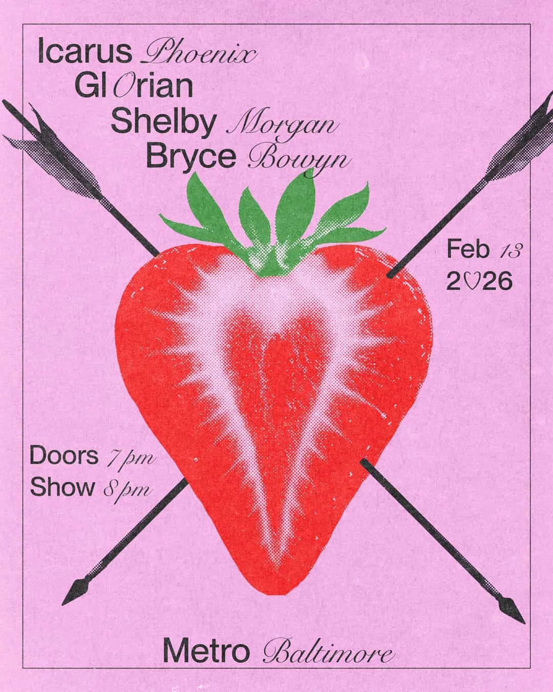 Shelby Morgan @ Metro Gallery w/ Bryce Bowyn, Glorian &amp; Icarus Phoenix