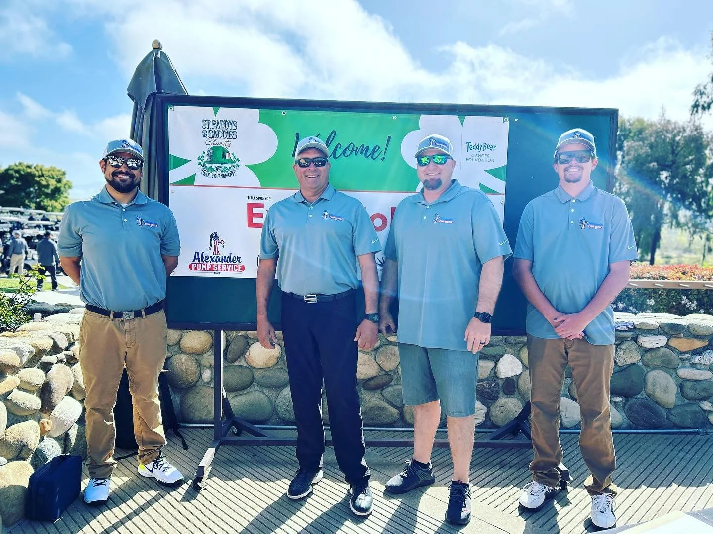 We had a great time today at the Santa Barbara County Firefighters benevolent foundation St. Paddy&rsquo;s and Caddies charity golf tournament supporting the teddy bear cancer foundation. We love supporting the community and raising money for great c