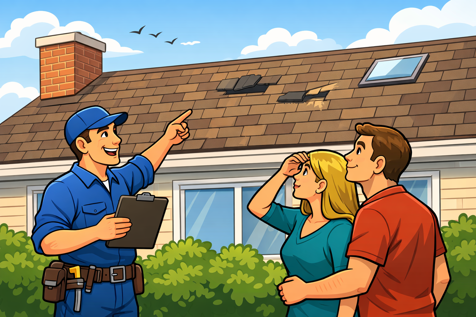 How to Spot Early Roof Damage Before Houston’s Storm Season