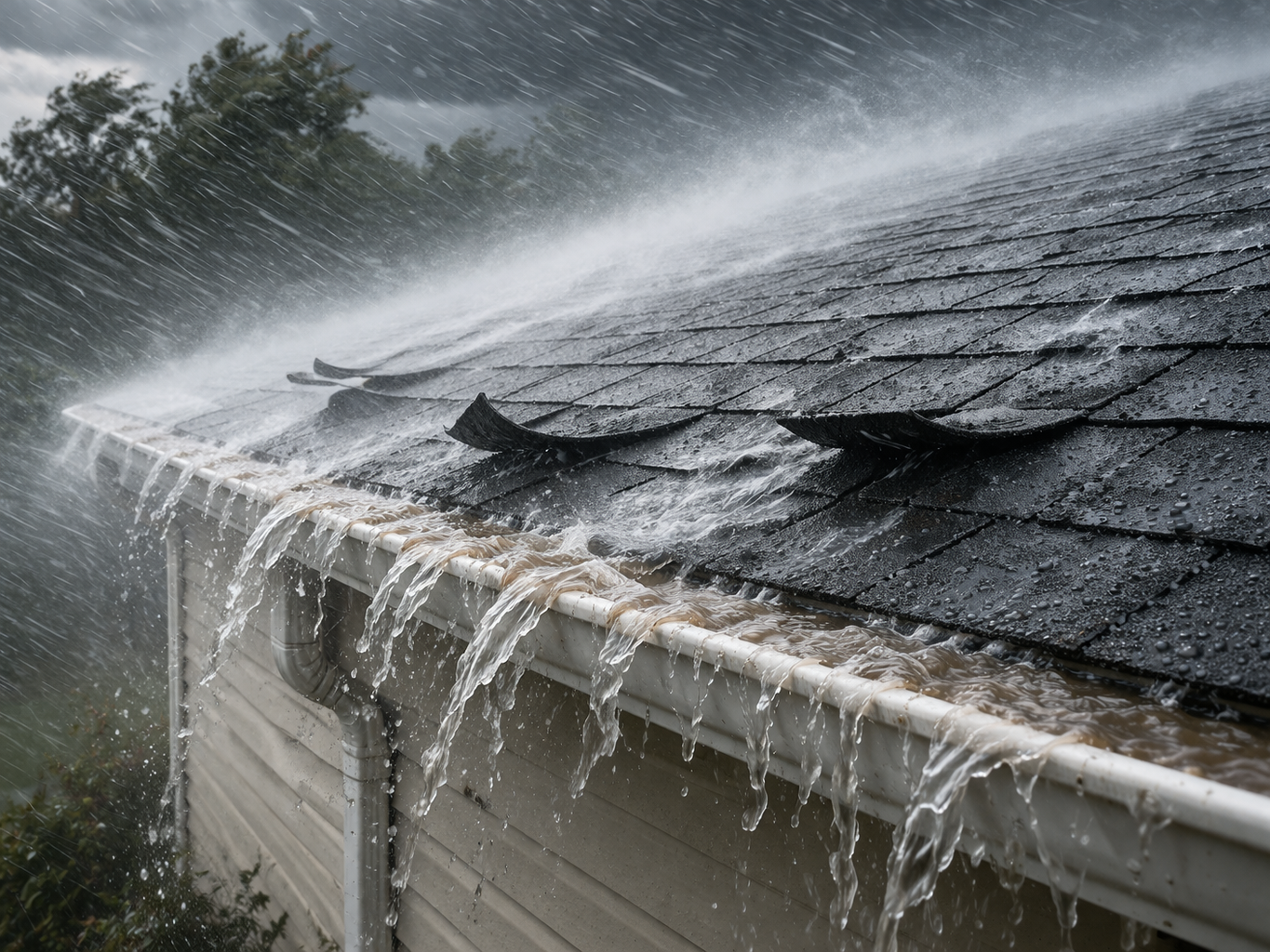 Wind-Driven Rain Roof Leaks in Houston: Why They Happen and How to Prevent Them