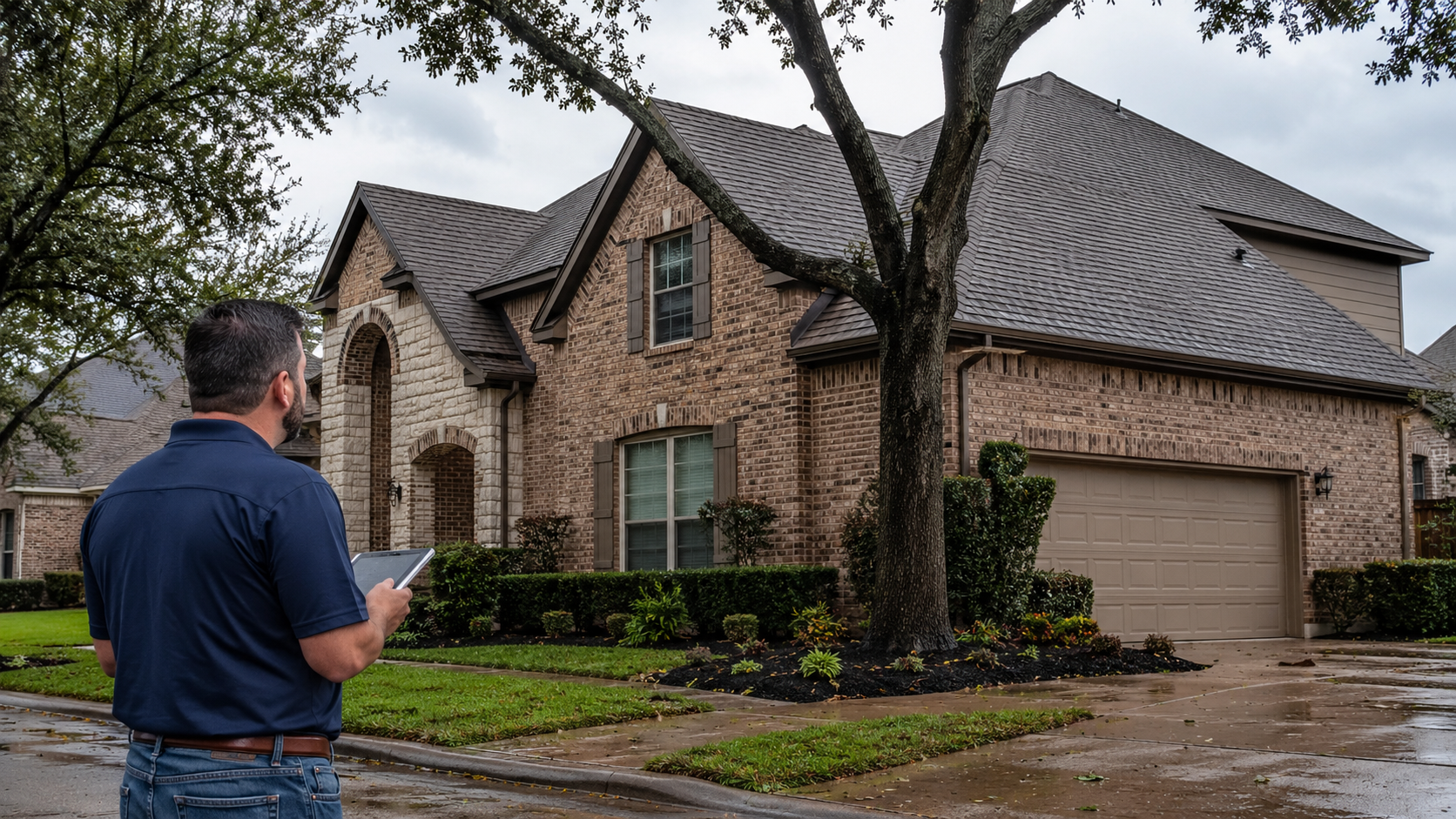 How to Inspect Your Roof Without Climbing on It: A Houston Homeowner’s Guide