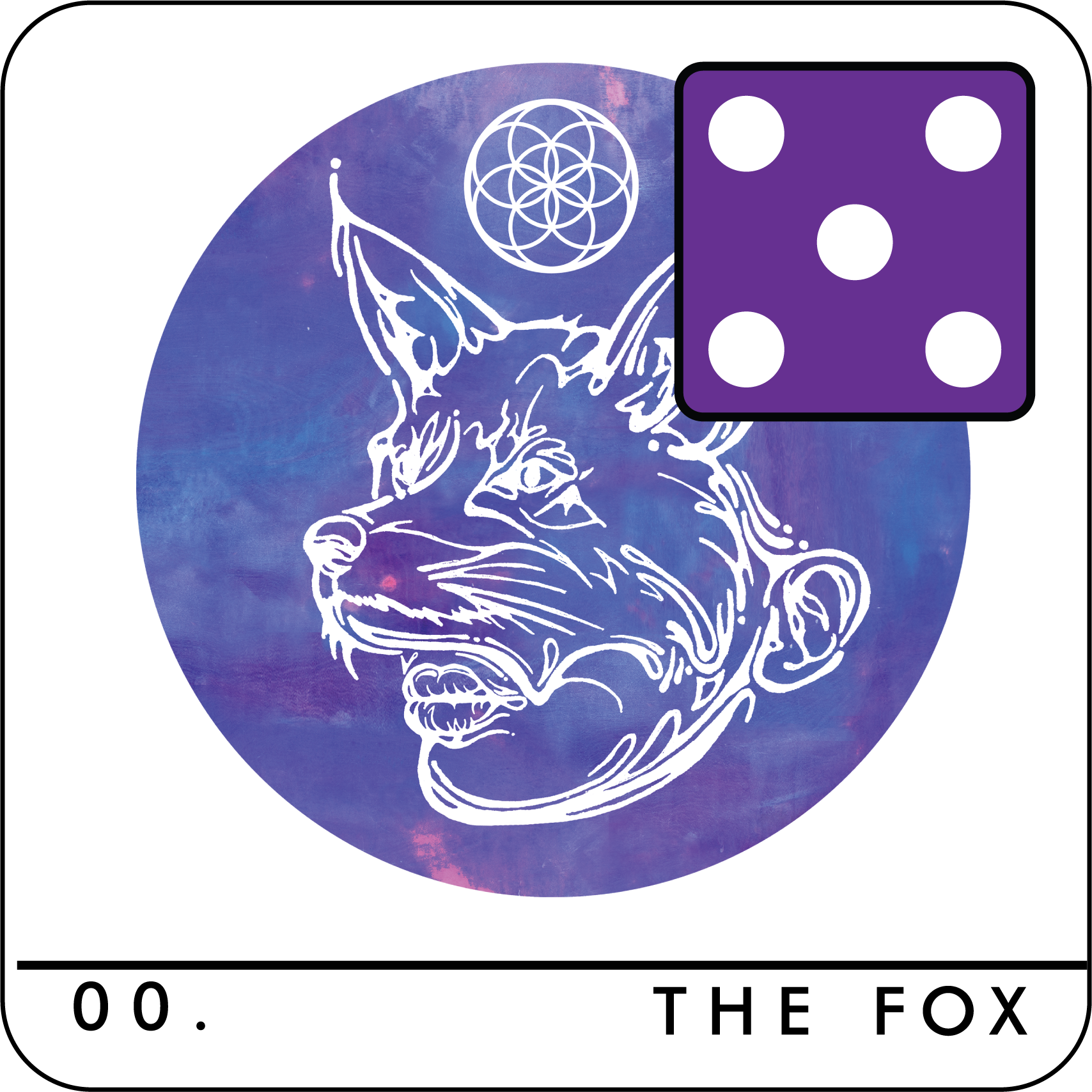When you do, place the Fox die on the card set to (5). Reduce the die value by (1) at the start of each of your turns.