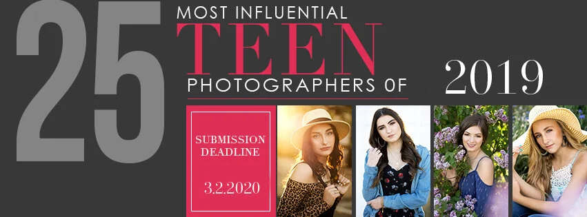 25 Most Influential Photographers Of 2019 Contest...Open!