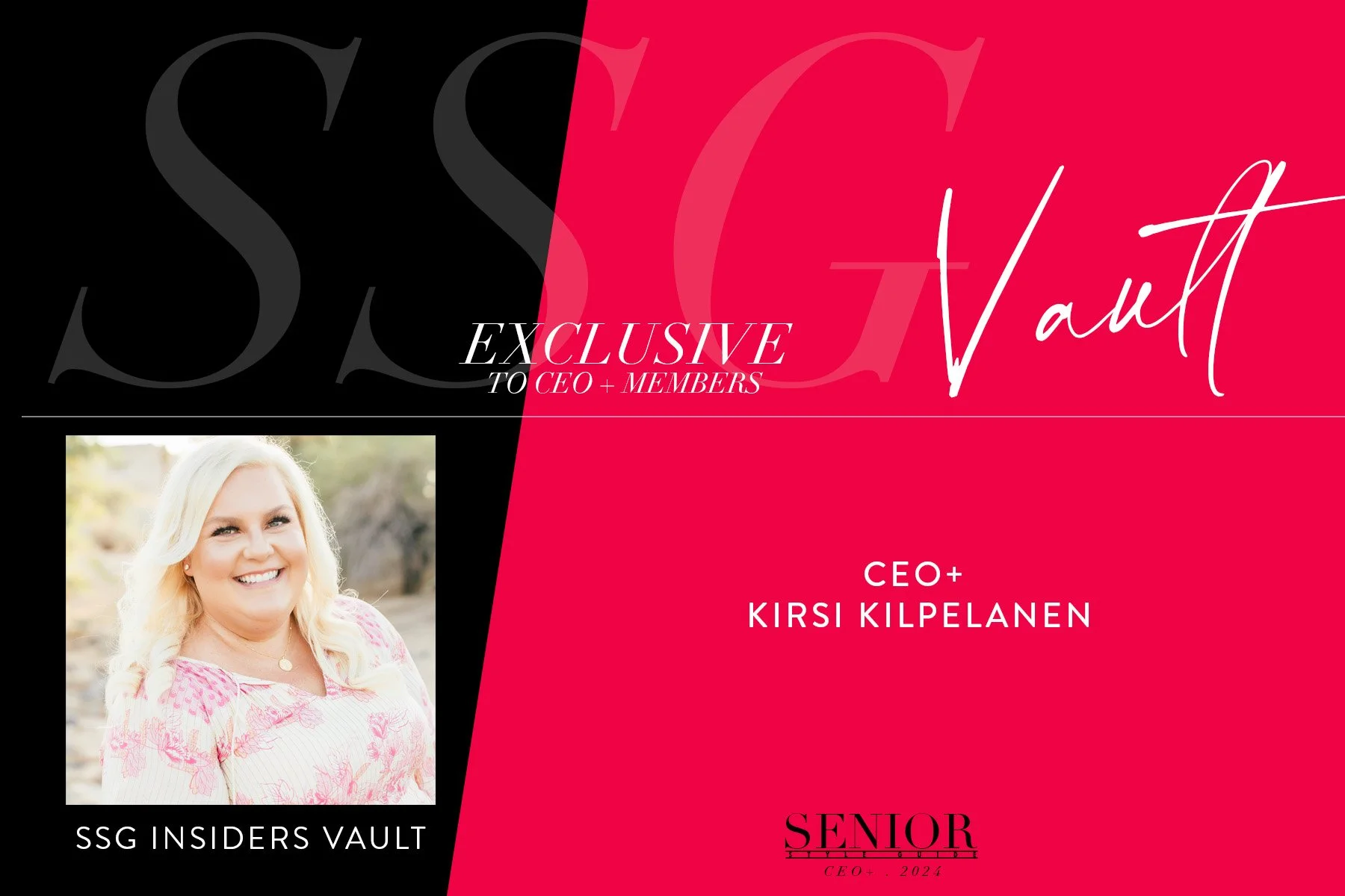 Semester 1 Month 3 - The Vault... Bonus Content Special Guest Kirsi Kilpelainen